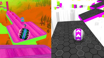 Multiplay Gyrosphere trials Vs Going balls Race Compitison all levels new update Gameplay