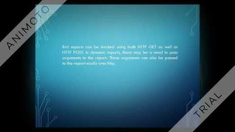 How to pass custom arguments to a BIRT report via GET and POST