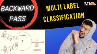 Multi Label Classification and Backpropagation of Gradients