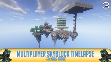 ✔ Minecraft: Multiplayer SkyBlock SpeedRun Timelapse! (Ep. 3)