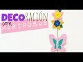 DECORACIÓN CON MARIPOSAS | 🦋 MANUALIDADES de decoración 🦋