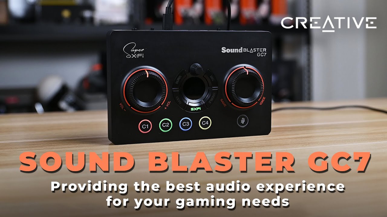 Creative Sound Blaster GC7 Unboxing & Review