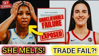 “🔥😱 Angel Reese MELTS as Chicago Sky’s INSANE Trade FAIL Backfires Against Caitlin Clark! 🏀💥”