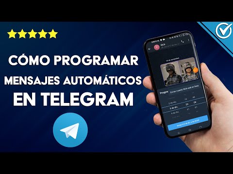 ¿Cómo programar mensajes en TELEGRAM para que se envíen automáticamente?