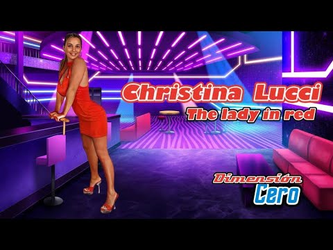 Christina Lucci, the lady in red - La dama de rojo (subtitled)