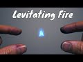 Levitating Fire Experiment