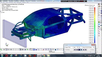 Ls-Dyna Body In White Chassis Crash Analysis