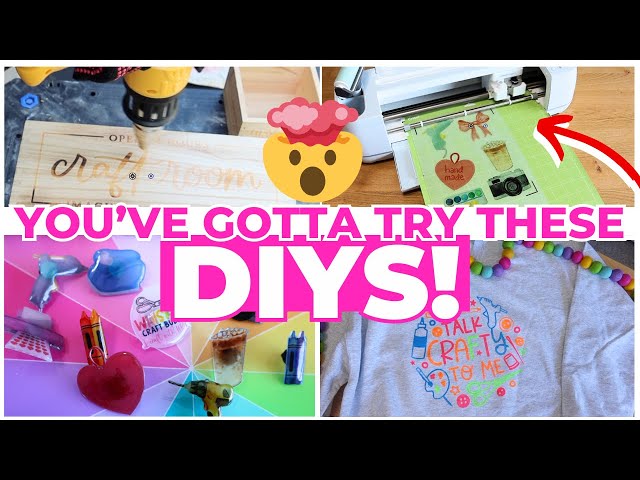 EXCITING NEW Cricut DIYs you'll want to make IMMEDIATELY! 🤯 class=