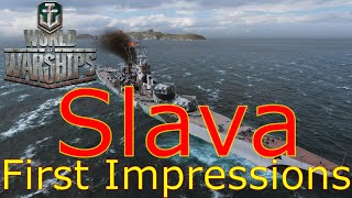 World of Warships- Slava First Impressions