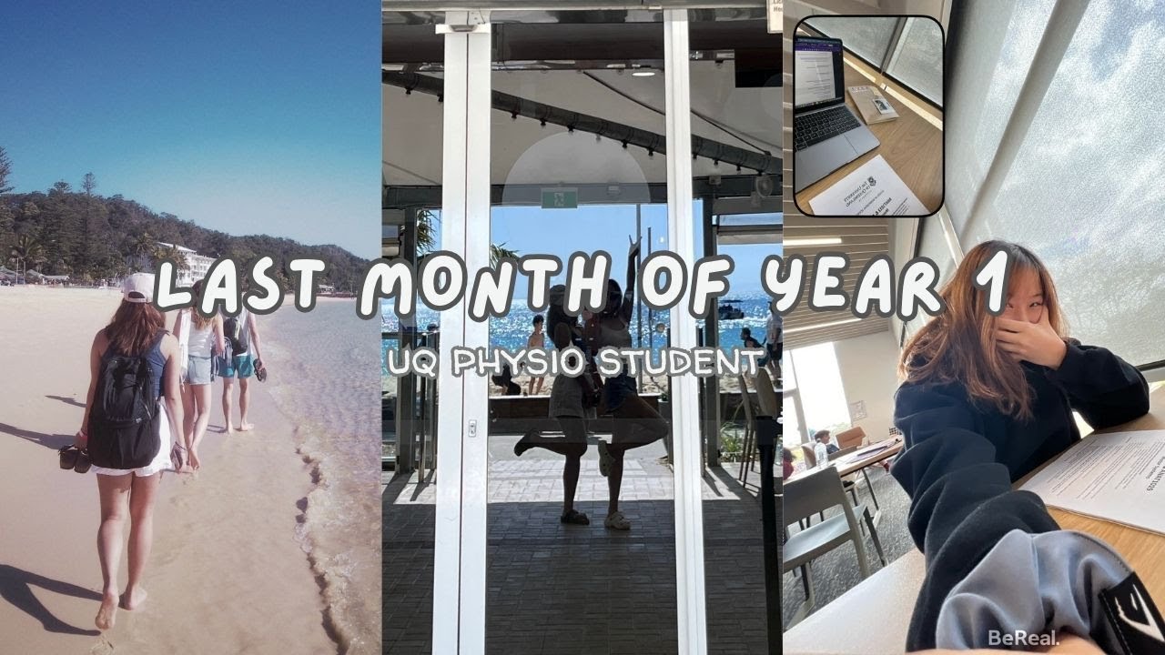 the university of queensland | last month of year 1 physio vlog | international student (hong kong)