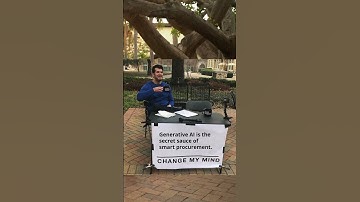 Is Generative AI the future of procurement? 🤔 Drop your thoughts below!