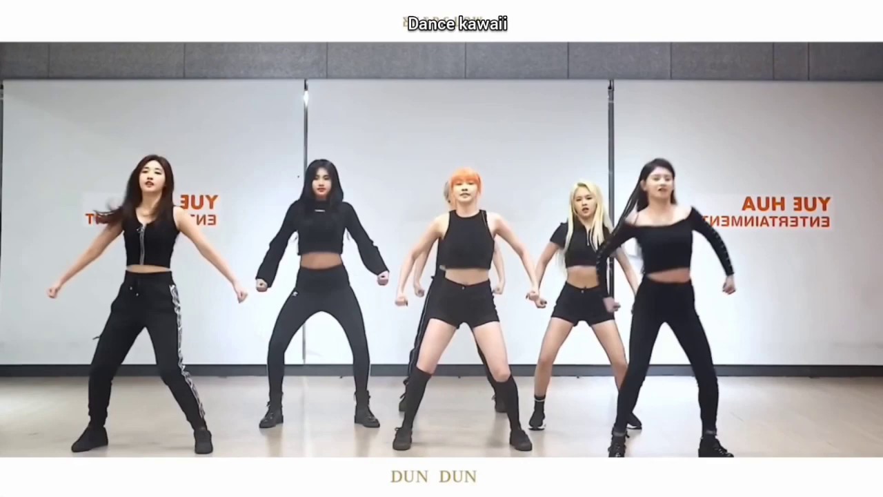 Everglow에버글로우 Dun Dun Dance Practice Mirrored Youtube