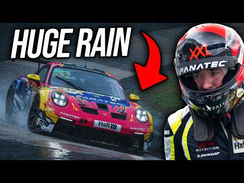 "This Isn't Safe" - Insane Downpour At The Nurburgring