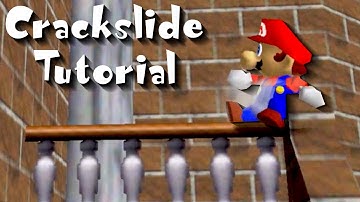 (SM64) 4 Methods for Crackslide Tutorial
