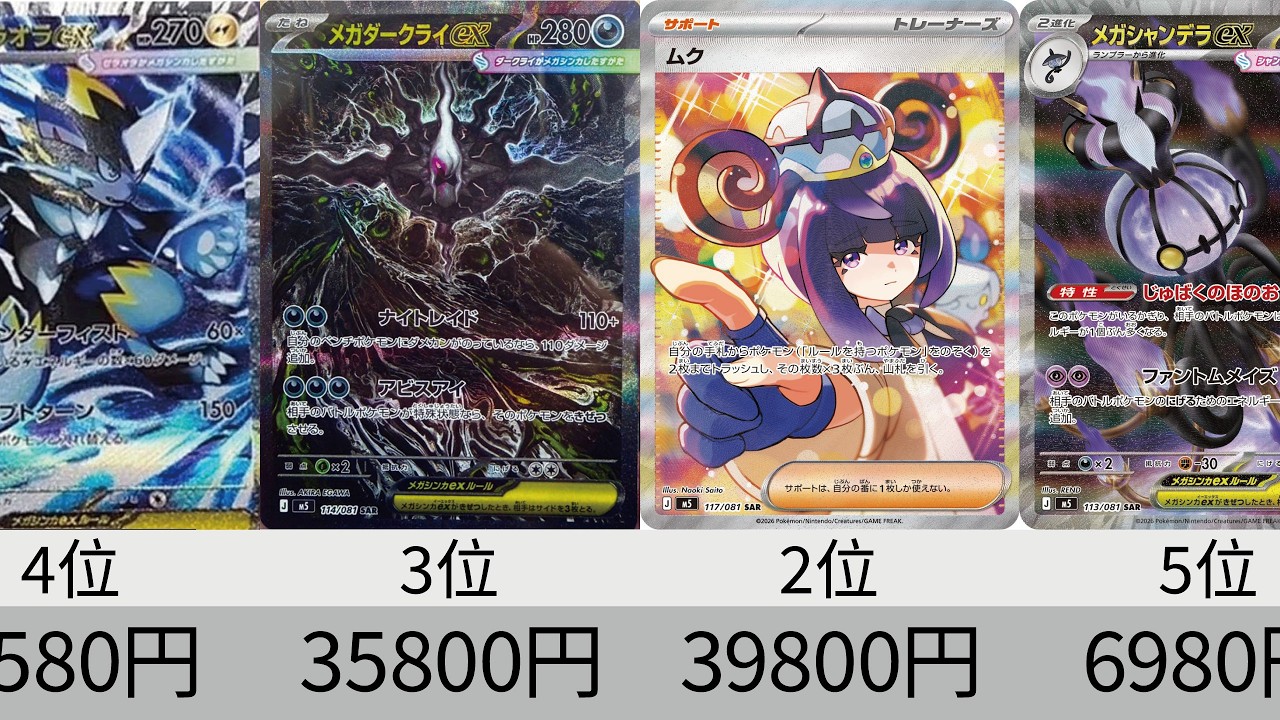 Pokémon Cards] 