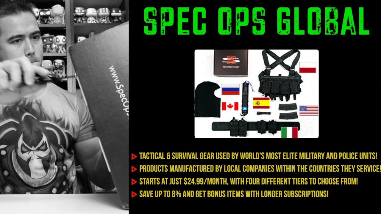 Spec Ops Global *First Responder* Unboxing &amp; Review! - YouTube