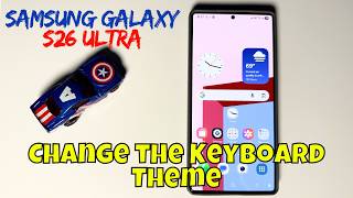 Come cambiare il tema della tastiera su Samsung Galaxy S26 Ultra screenshot 3