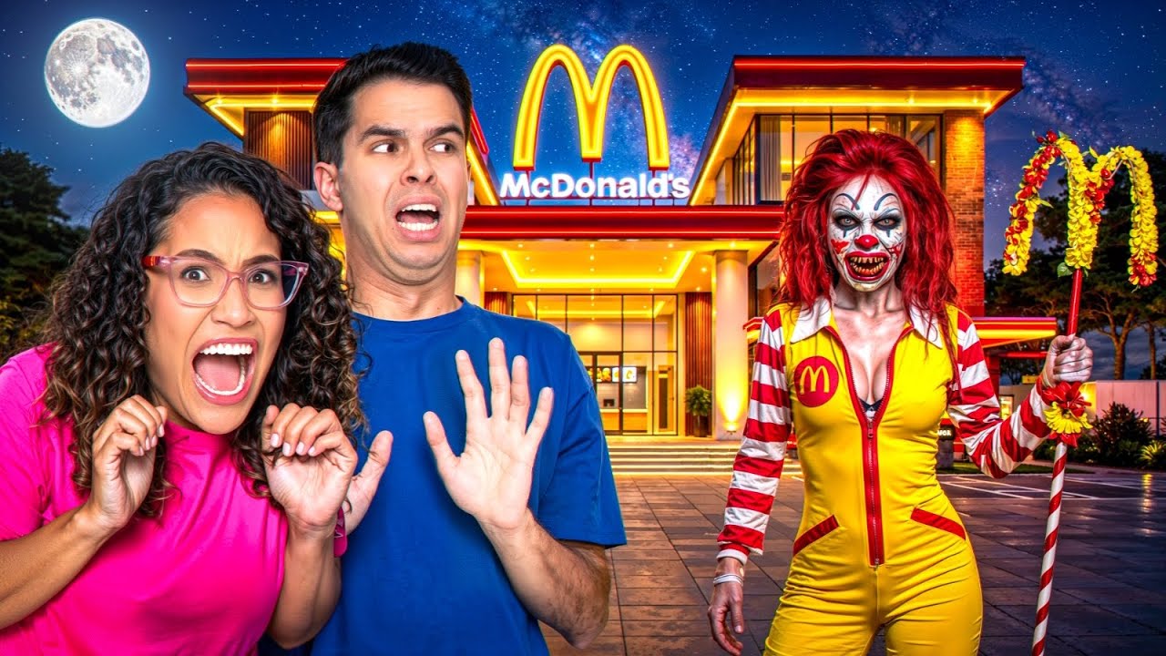 NUNCA VÁ AO MCDONALD’S ASSOMBRADO ÀS 3 HORAS DA MANHÃ! 