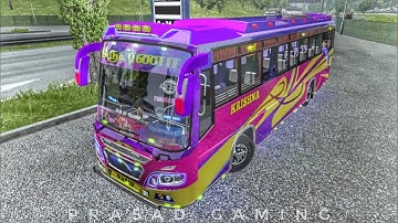 KRISHNA BUS CINEMATIC VIDEO||SALEM TO ERODE||ETS2||4K QUALITY