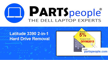 Dell Latitude 13-3390 (P69G001) Hard Drive How-To Video Tutorial