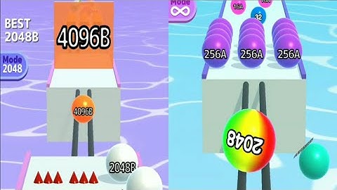 Ball Run 2048 - Gameplay Walkthrough Tutorial Levels 1-30 (iOS, Android)