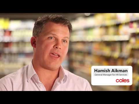 The cloud that brings Coles employees together.