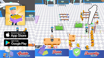 Airport Rush 3D Gameplay Walkthrough Part 1 (Android,IOS)