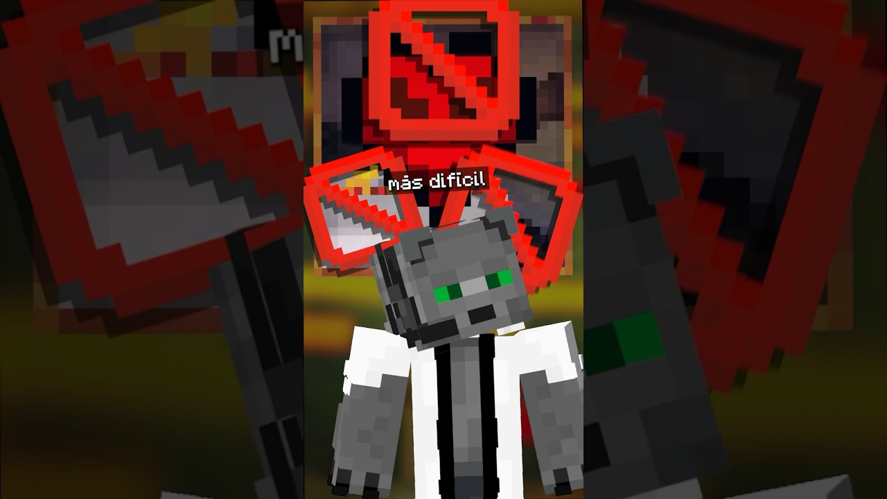 El Modo DIFÍCIL de Minecraft no es HARDCORE 💀 #shorts #minecraft #minecraftshorts
