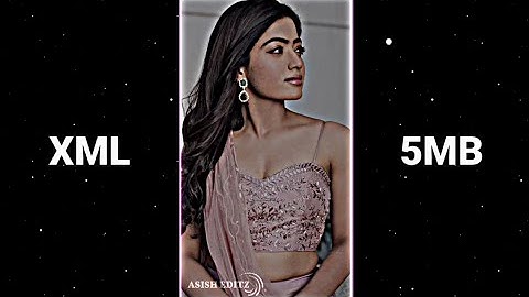 New Trend Xml File 😙 || Alight Motion Presets Xml 🖤