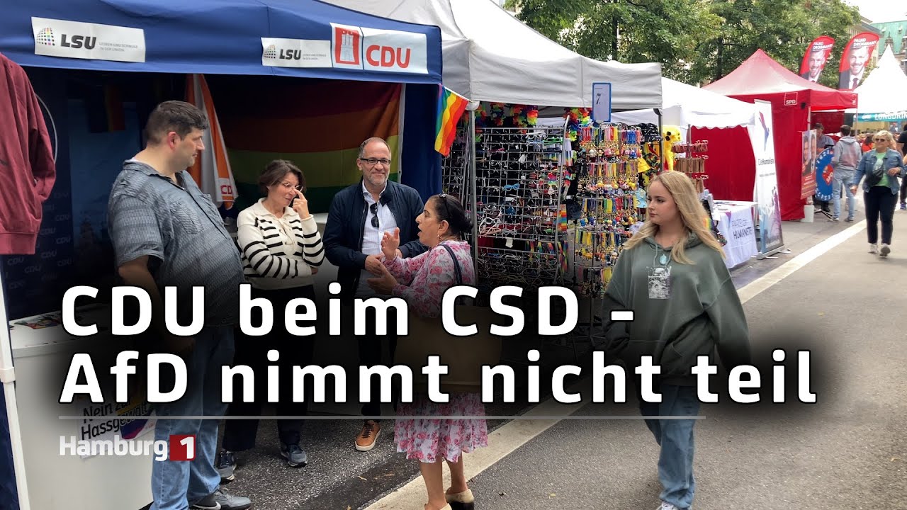 Nach dem Ausschluss von der Parade: CDU nimmt am CSD teil