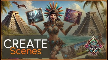 Create scenes  in every game system on foundry vtt with Cibola 8