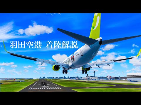 【ガチ解説_#11】羽田空港への着陸 （ILS "X" 34L）