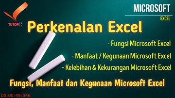Fungsi, Manfaat dan Kegunaan Microsoft Excel - Pengenalan Microsoft Excel