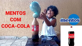 Mentos Com Coca - Cola - Experiência Científica Da Escola.