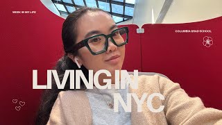 what it's like to be a columbia grad student | nyc vlog