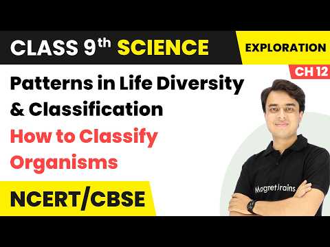 How to Classify Organisms - Patterns in Life Diversity & Classification | Class 9th Science | Ch 12