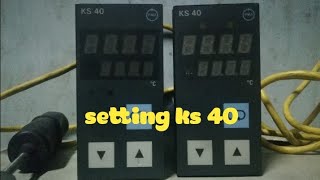 How to set digital temperature KS 40