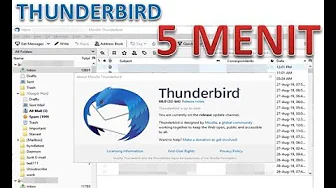 Setting Email ThunderBird dalam 5 menit Setting Email ThunderBird dalam 5 menit