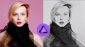 Turn Your Photo into Sketch in Affinity Photo | Pencil Sketch Effect Tutorial