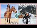 TRAVEL VLOG! ISLAND GETAWAY, CABIN TRIP IN ASPEN, NEW YEAR CELEBRATION, & MY 1ST TIME SNOWBOARDING!