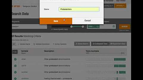GSS Data Explorer Refining Variables