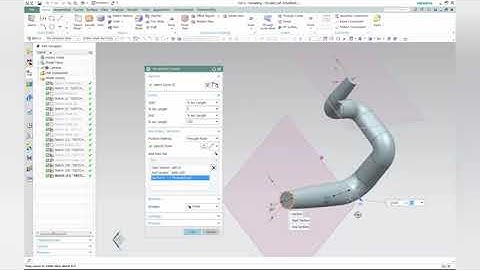Variation Sweep || How to use Variation Sweep Command || Siemens NX || Surfacing || Modeling ||