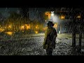 Watching a night-time thunderstorm In Saint Denis | RDR2 ASMR