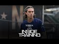 RICCARDO CALAFIORI TRAINS FOR THE FIRST TIME INSIDE TRAINING US Tour RICCARDO CALAFIORI TRAINS FOR THE FIRST TIME INSIDE TRAINING US Tour