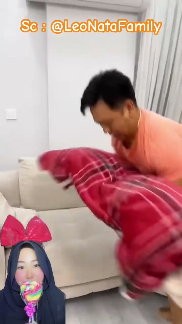 JANGAN LEMPAR ADIK PAPA ⁉️? @LeoNataFamily #shorts #funny #dubbing