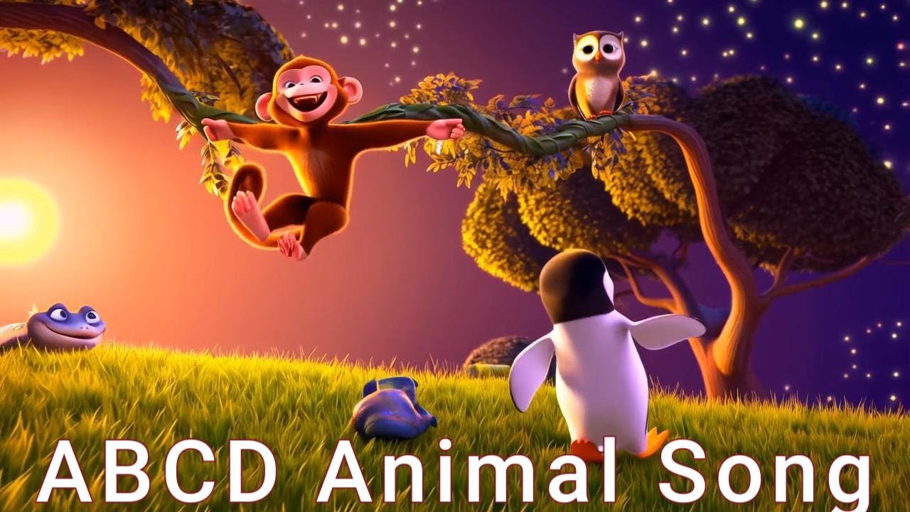 ABC Animal Song for kids#nurseryrhymes #baby - YouTube