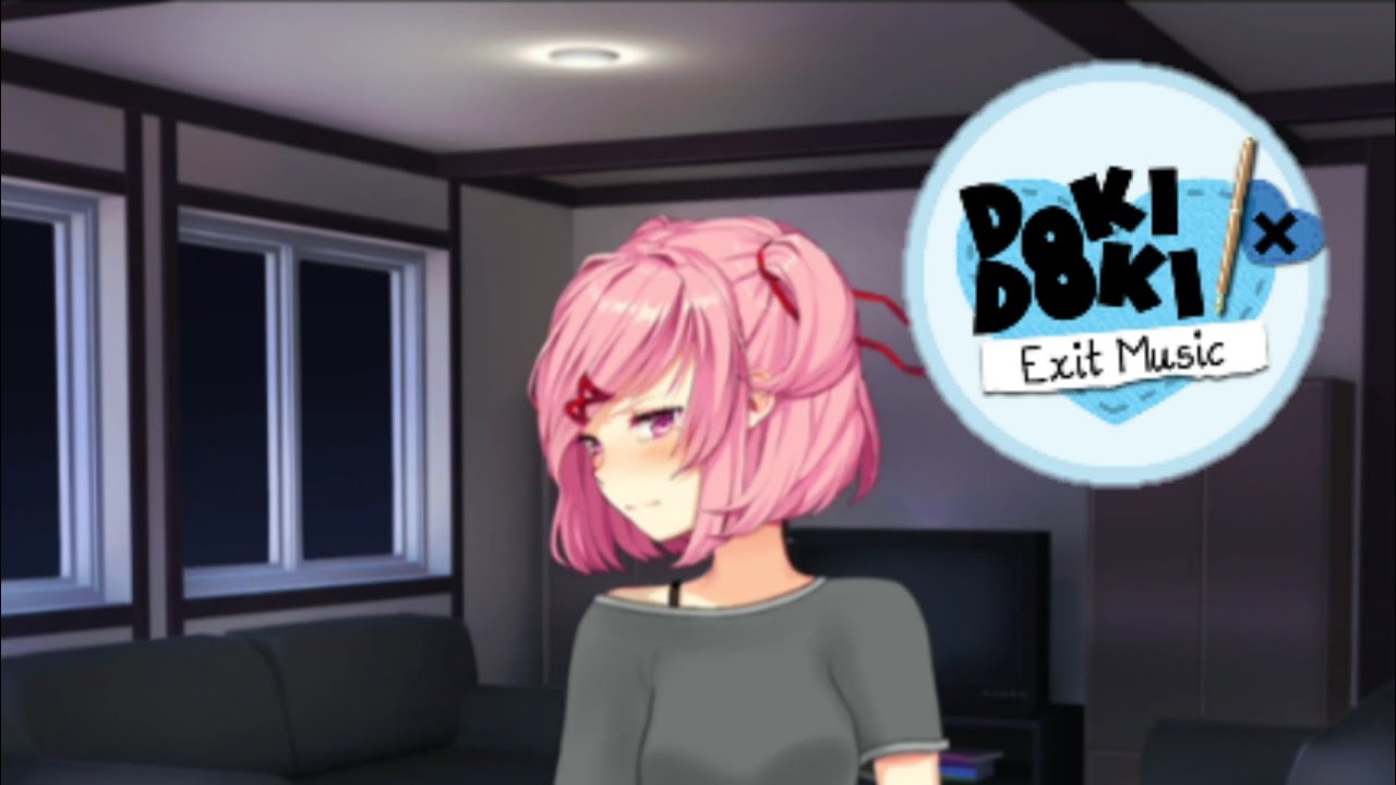 Final do jogo Doki Doki Exit Music Pt Android.