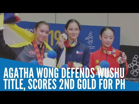 SEA Games: Agatha Wong defends wushu title, scores 2nd gold for PH