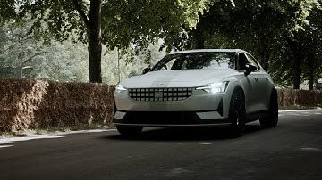 Polestar 2 - The Hillclimb laps at Goodwood 2021 | Polestar