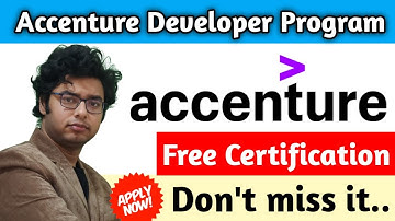 Accenture Developer Program | Accenture Free Certification | Full Detailed Procedure | Jobs Adda